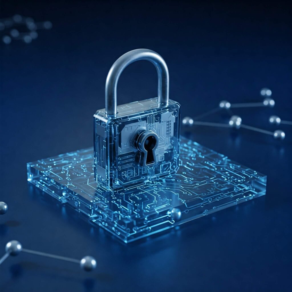 Blockchain Digital Lock Security