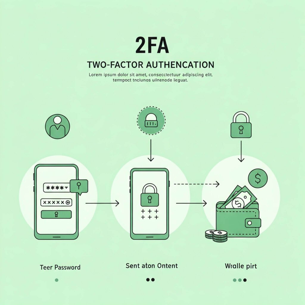 2FA Process: Simple and direct.