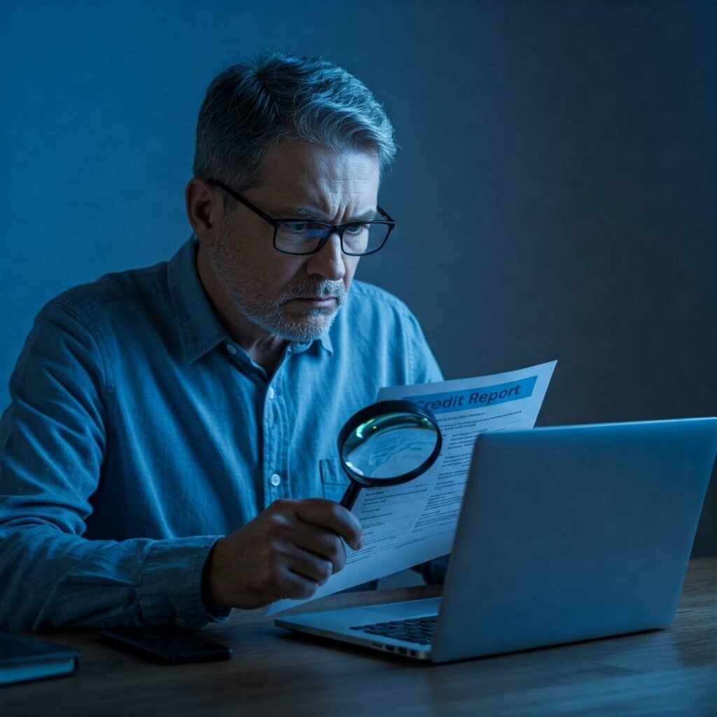 Credit report review