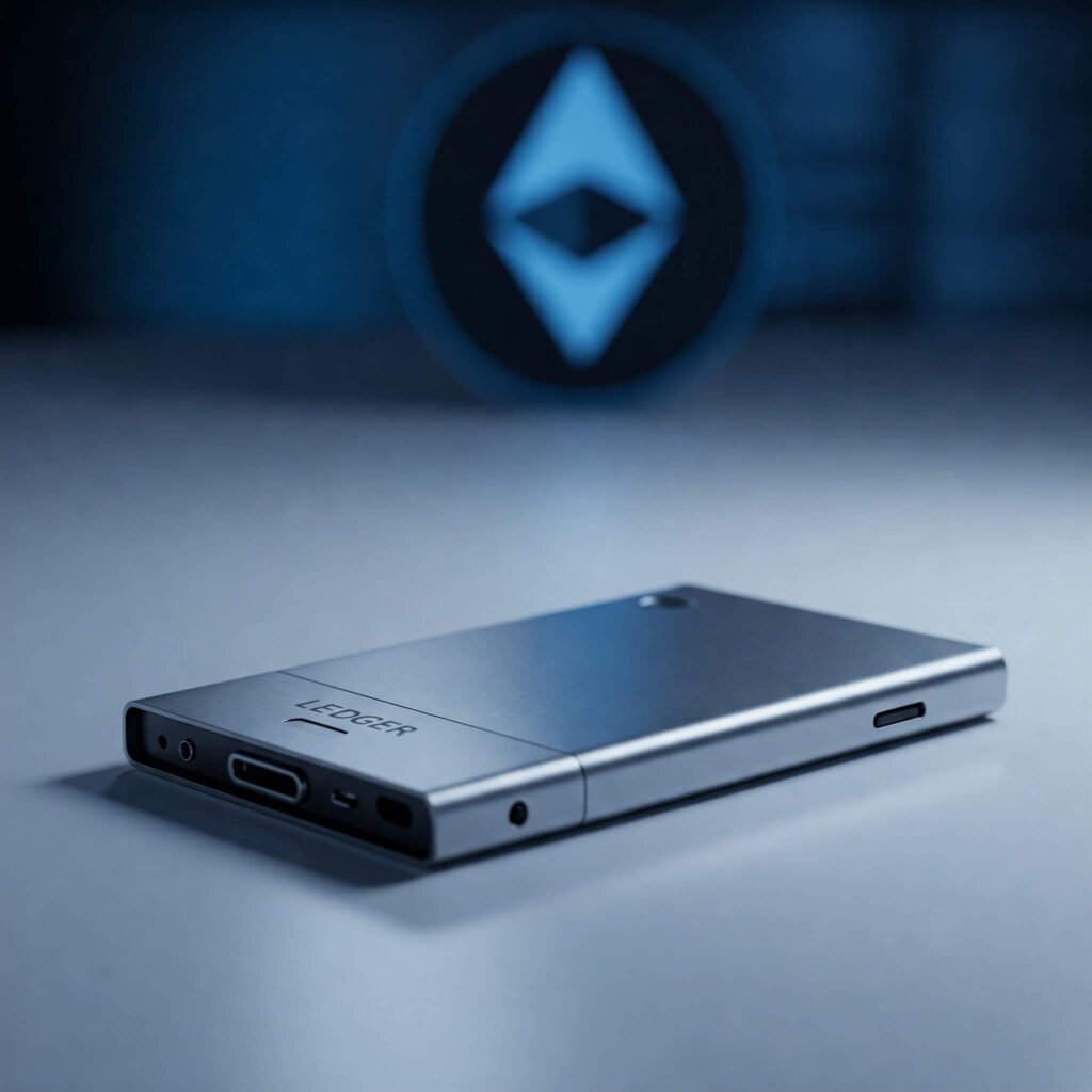 Ledger Nano X on Desk