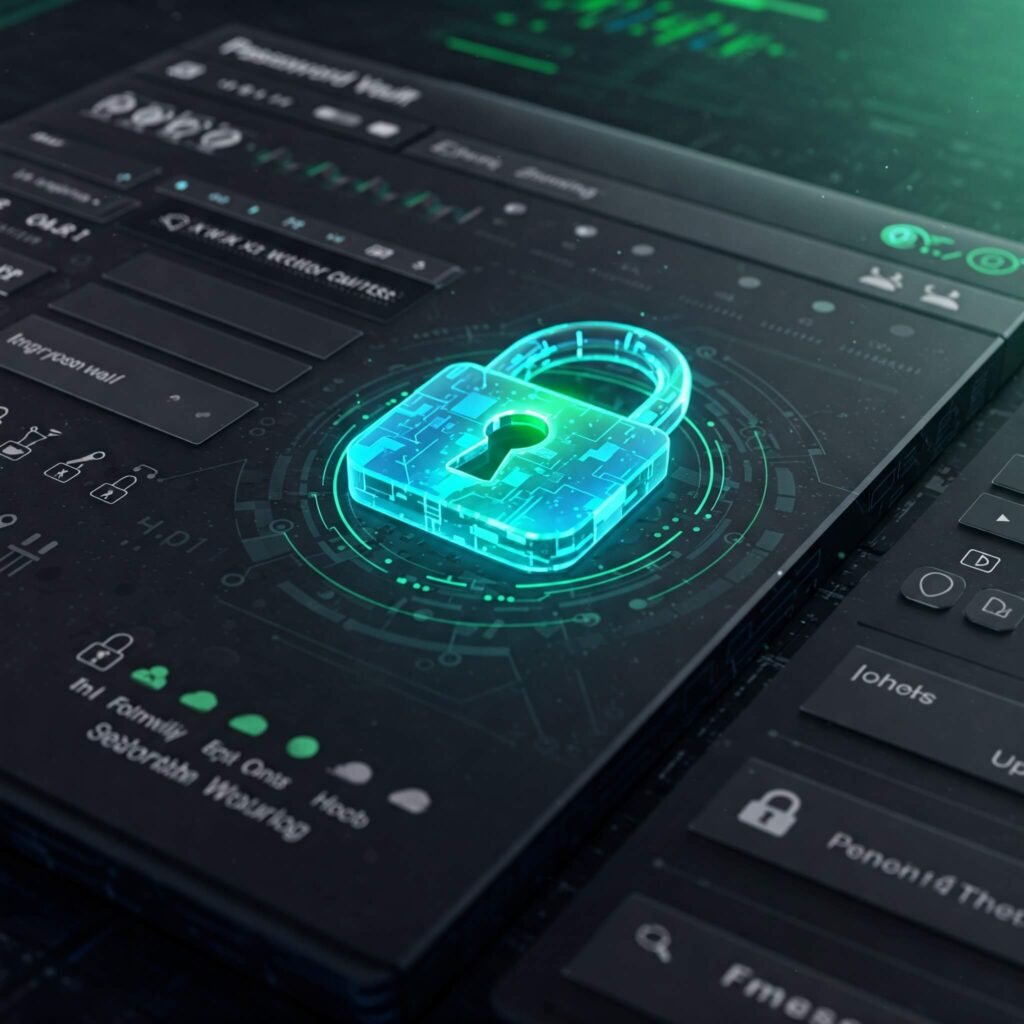 Secure password vault