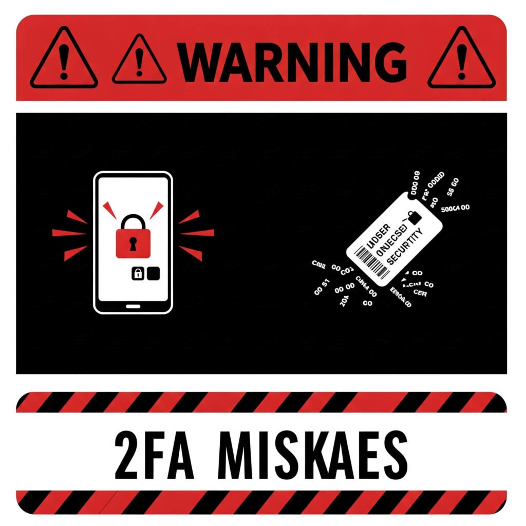 2FA Mistakes Warning: Direct and informative.
