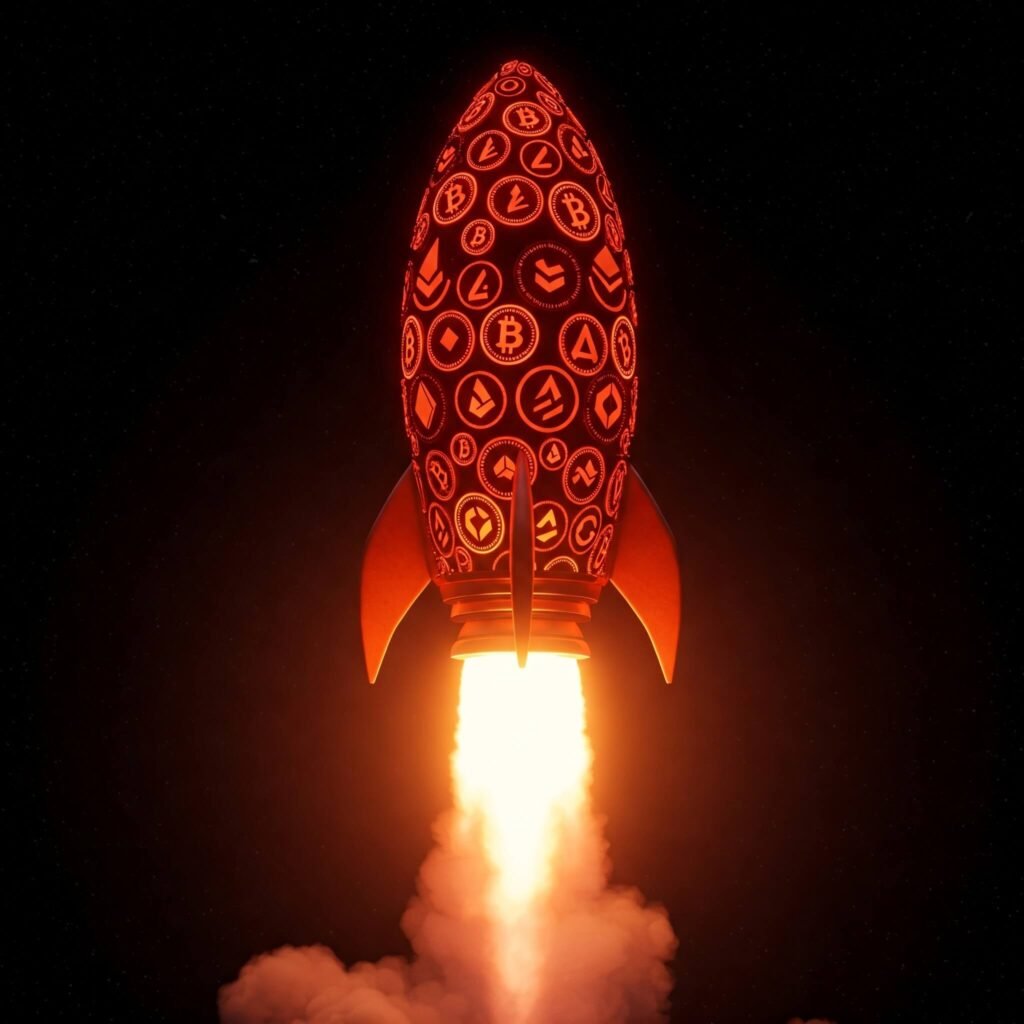 Crypto Rocket Growth
