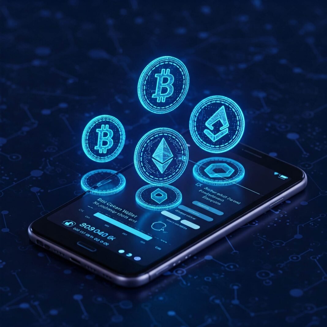 Futuristic Crypto Wallet