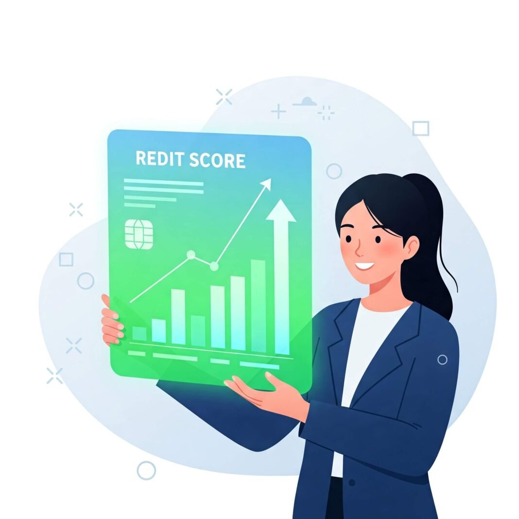 Glowing credit score growth