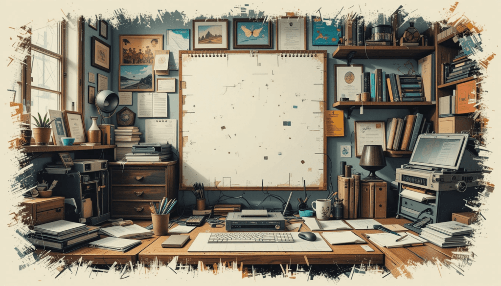  a vintage-inspired digital painting with pixelated glitches from a personal perspective 