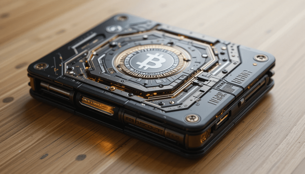 Futuristic Crypto Wallet