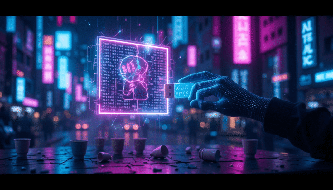 image that strongly represents blockchain technology.