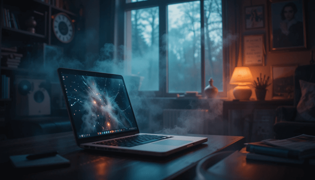 a crumpled mortgage application half-buried under papers on a cluttered kitchen table